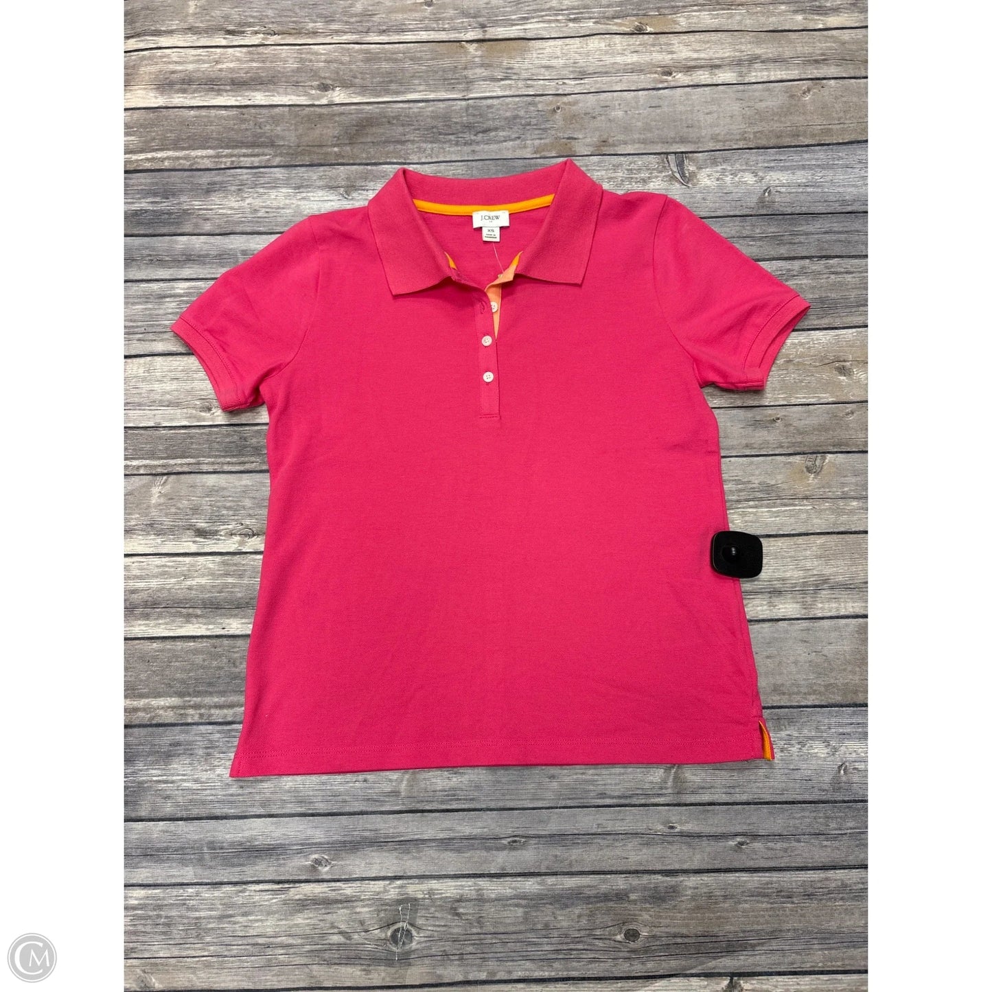 Top Short Sleeve By J. Crew In Pink, Size: Xs