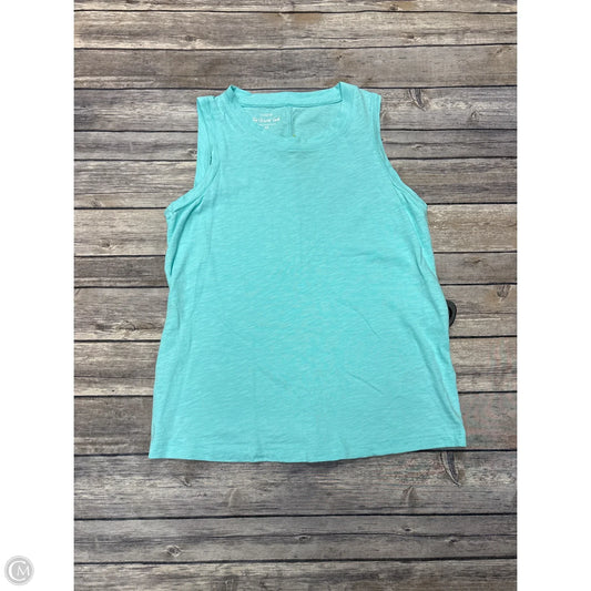 Top Sleeveless Basic By J. Crew In Blue, Size: Xs