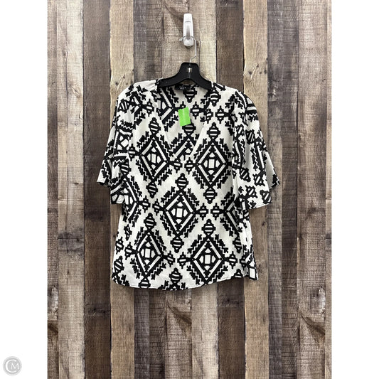 Top Short Sleeve By Vici In White, Size: S