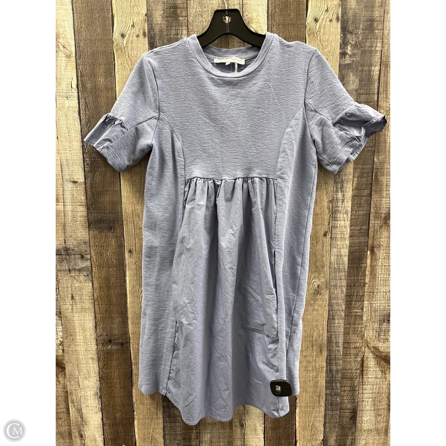 Dress Casual Short By English Factory In Blue, Size: Xs