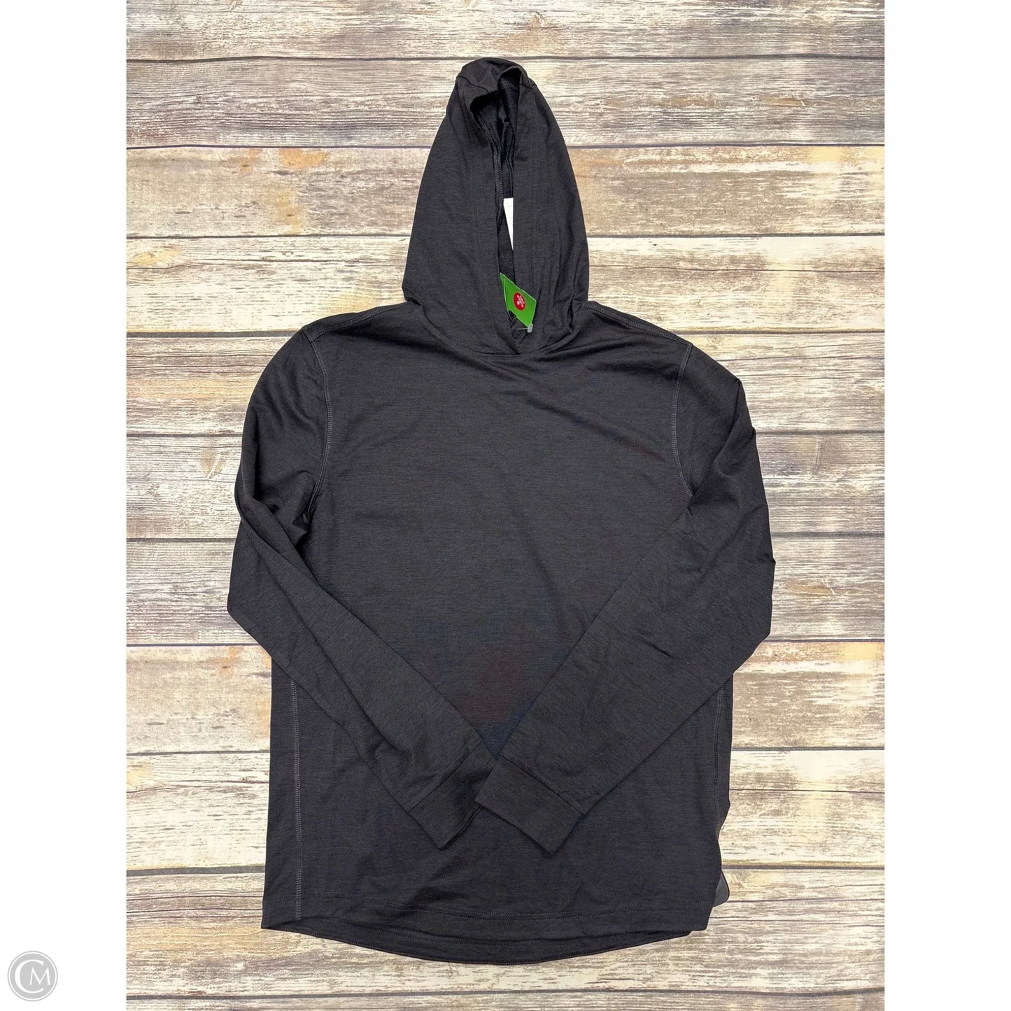 Athletic Top Long Sleeve Hoodie By All In Motion In Black, Size: S