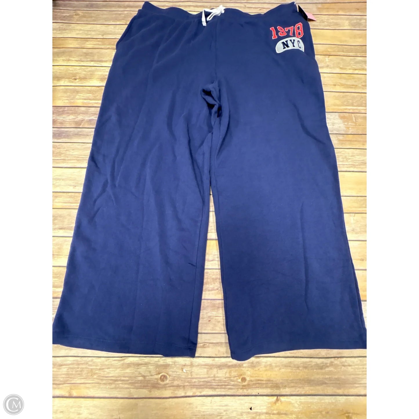 Pants Lounge By Grayson Threads In Navy, Size: 2x