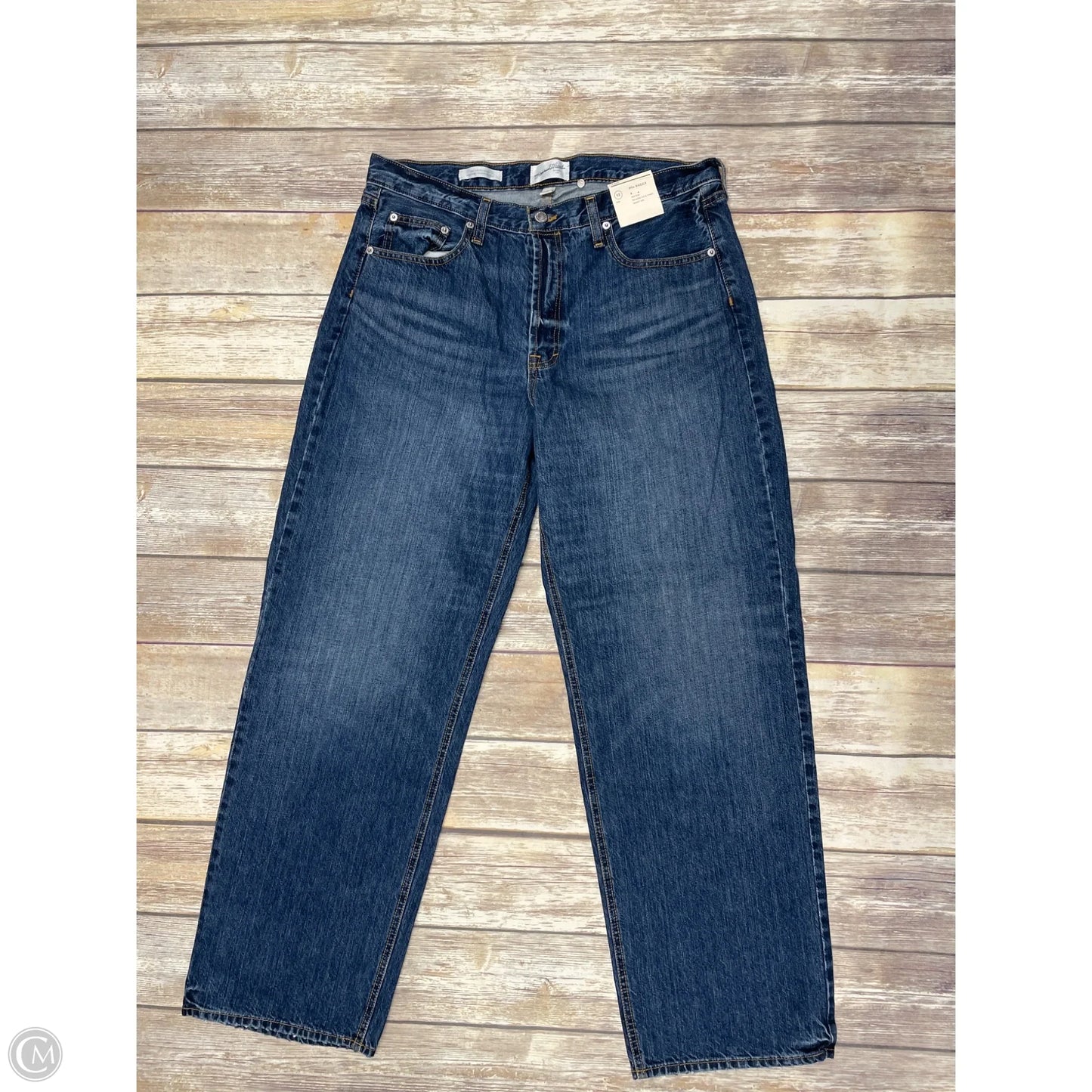 Jeans Wide Leg By Universal Thread In Blue Denim, Size: 12