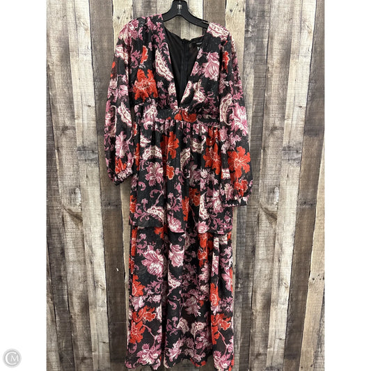 Dress Casual Maxi By Forever 21 In Multi-colored, Size: L