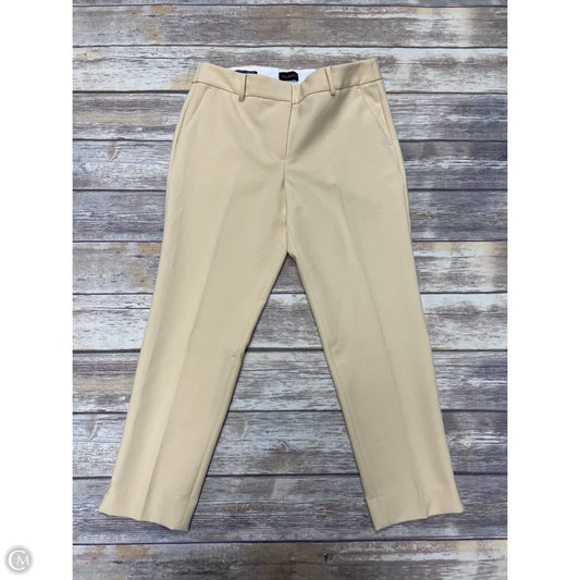 Pants Cropped By Talbots In Yellow, Size: 10p