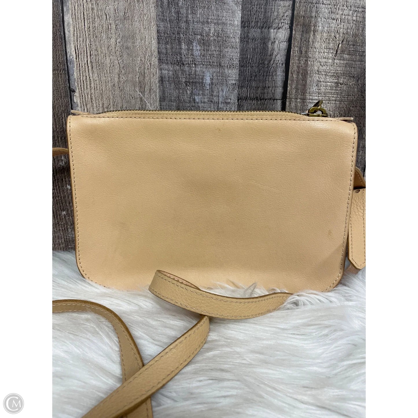 Crossbody Leather By Madewell, Size: Medium