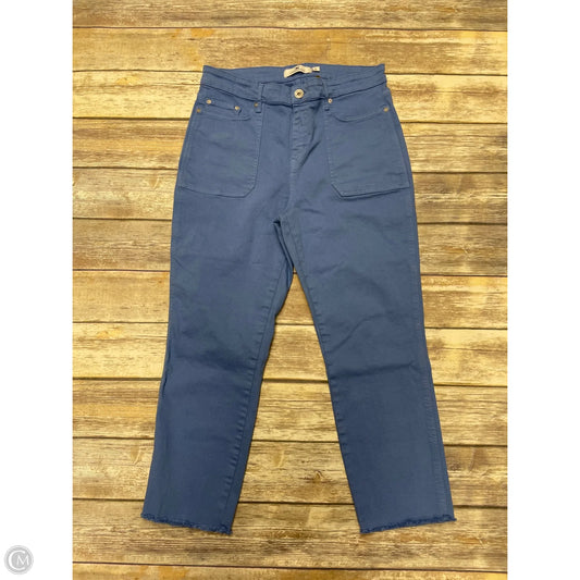 Jeans Straight By Vineyard Vines In Blue Denim, Size: 14
