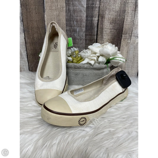Shoes Designer By Ugg In Beige, Size: 7