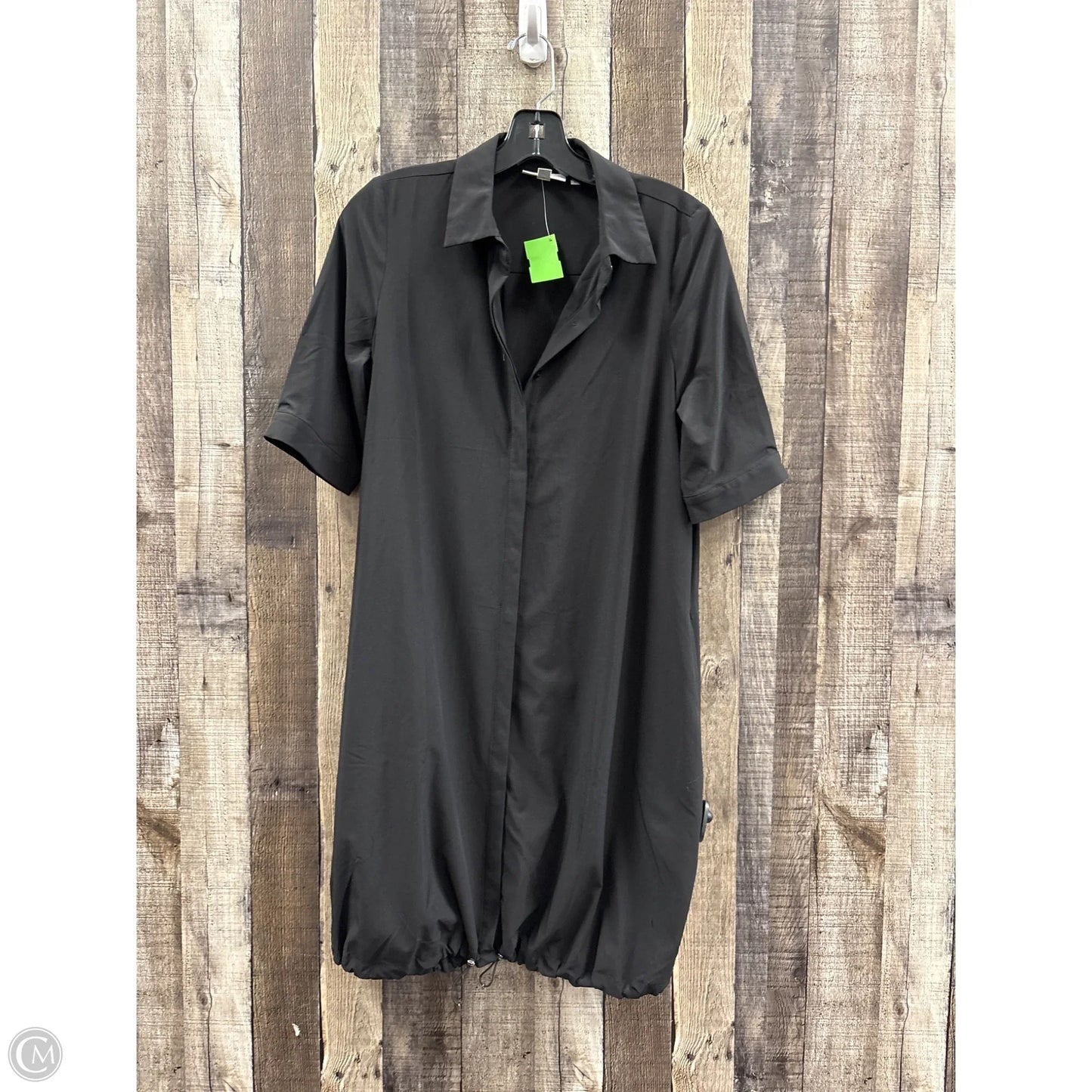 Dress Casual Midi By Chicos In Black, Size: Xs