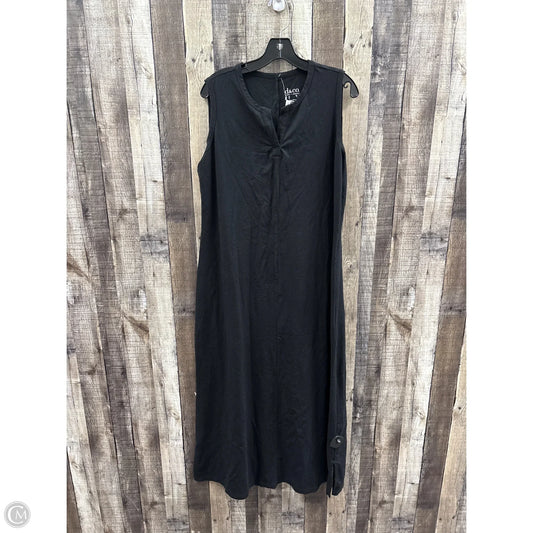 Dress Casual Maxi By D&co. In Black, Size: M
