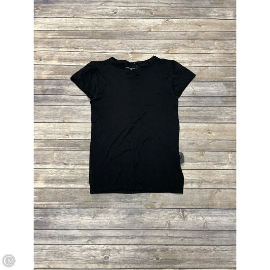 Top Short Sleeve By New York And Co In Black, Size: L
