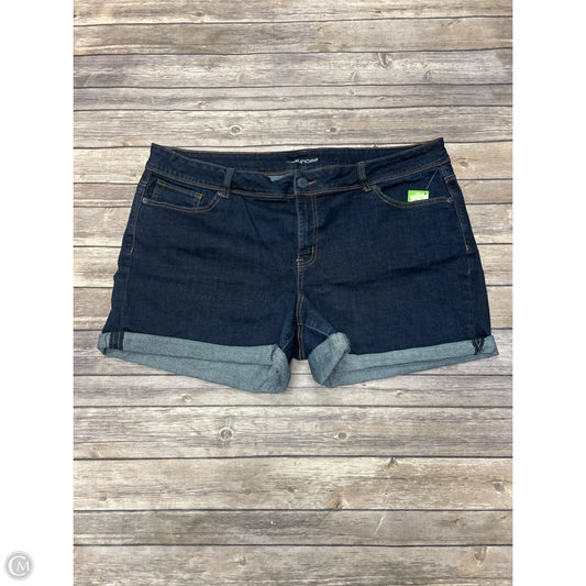 Shorts By Maurices In Blue Denim, Size: 24