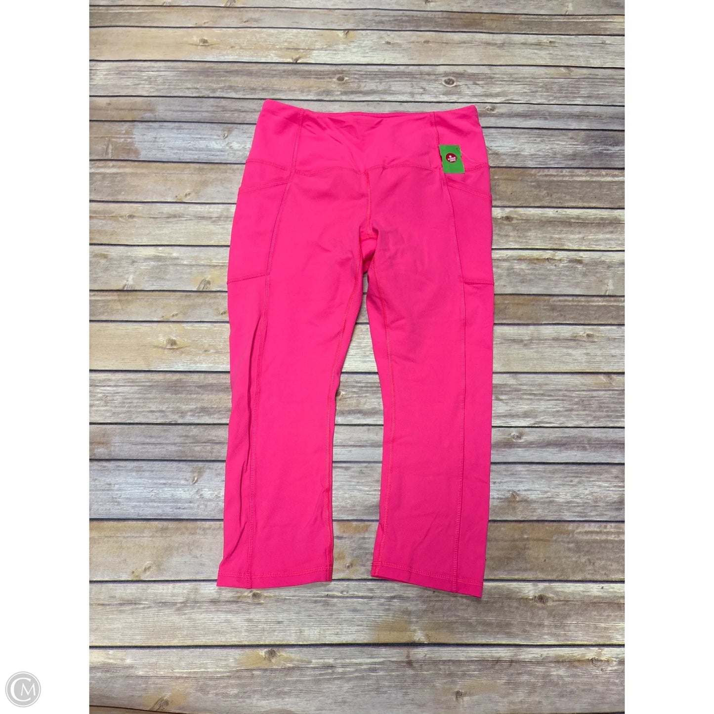 Athletic Leggings By Rbx In Pink, Size: L