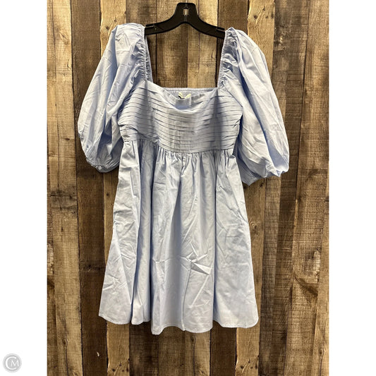 Dress Casual Short By Abercrombie And Fitch In Blue, Size: L