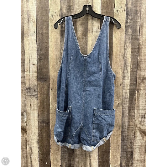 Shortalls By We The Free In Blue Denim, Size: Xs