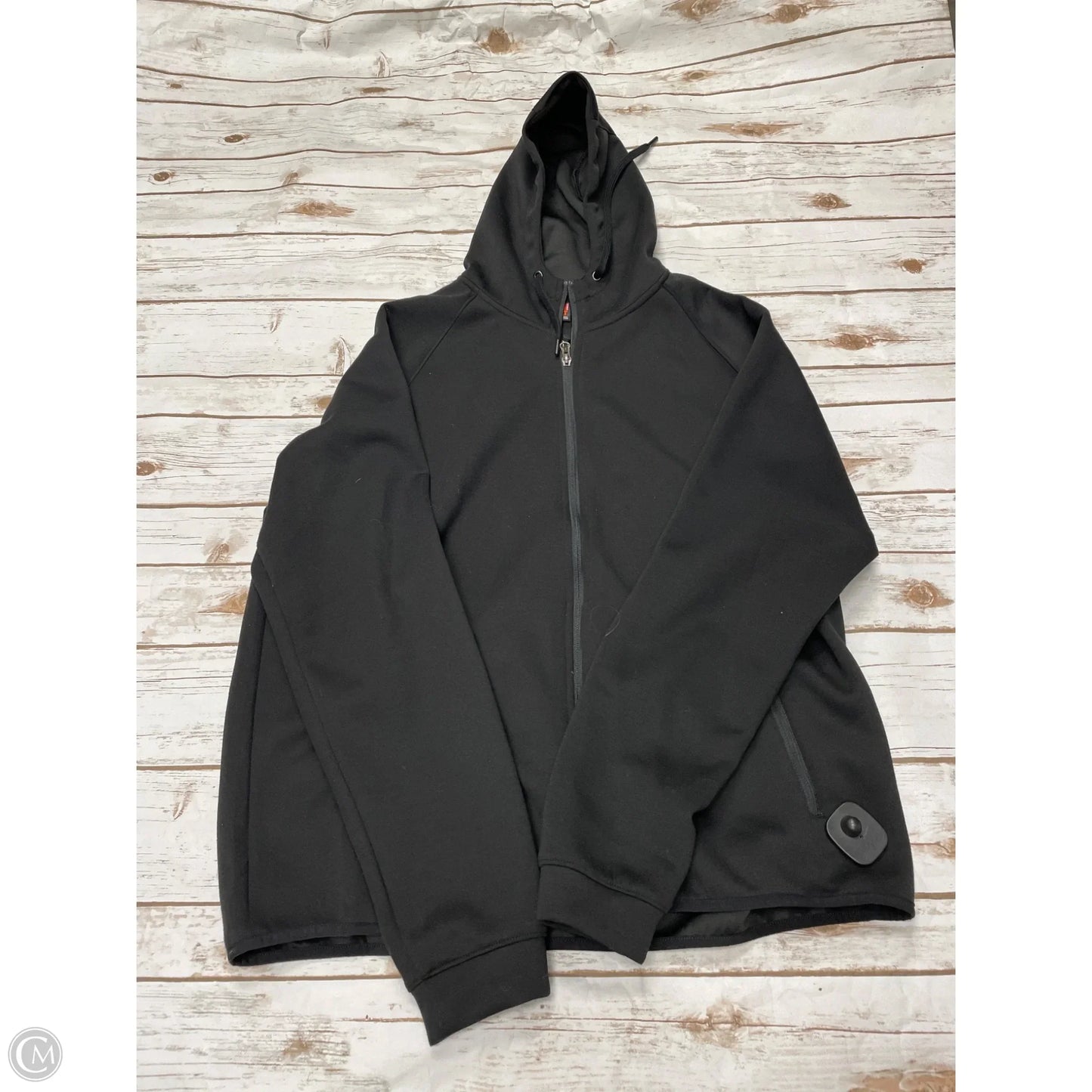 Athletic Jacket By 32 Degrees In Black, Size: Xl