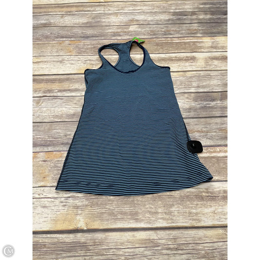 Athletic Tank Top By Lululemon In Striped Pattern, Size: Xs