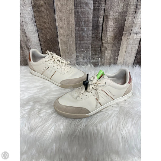 Shoes Sneakers By Skechers In Beige, Size: 10