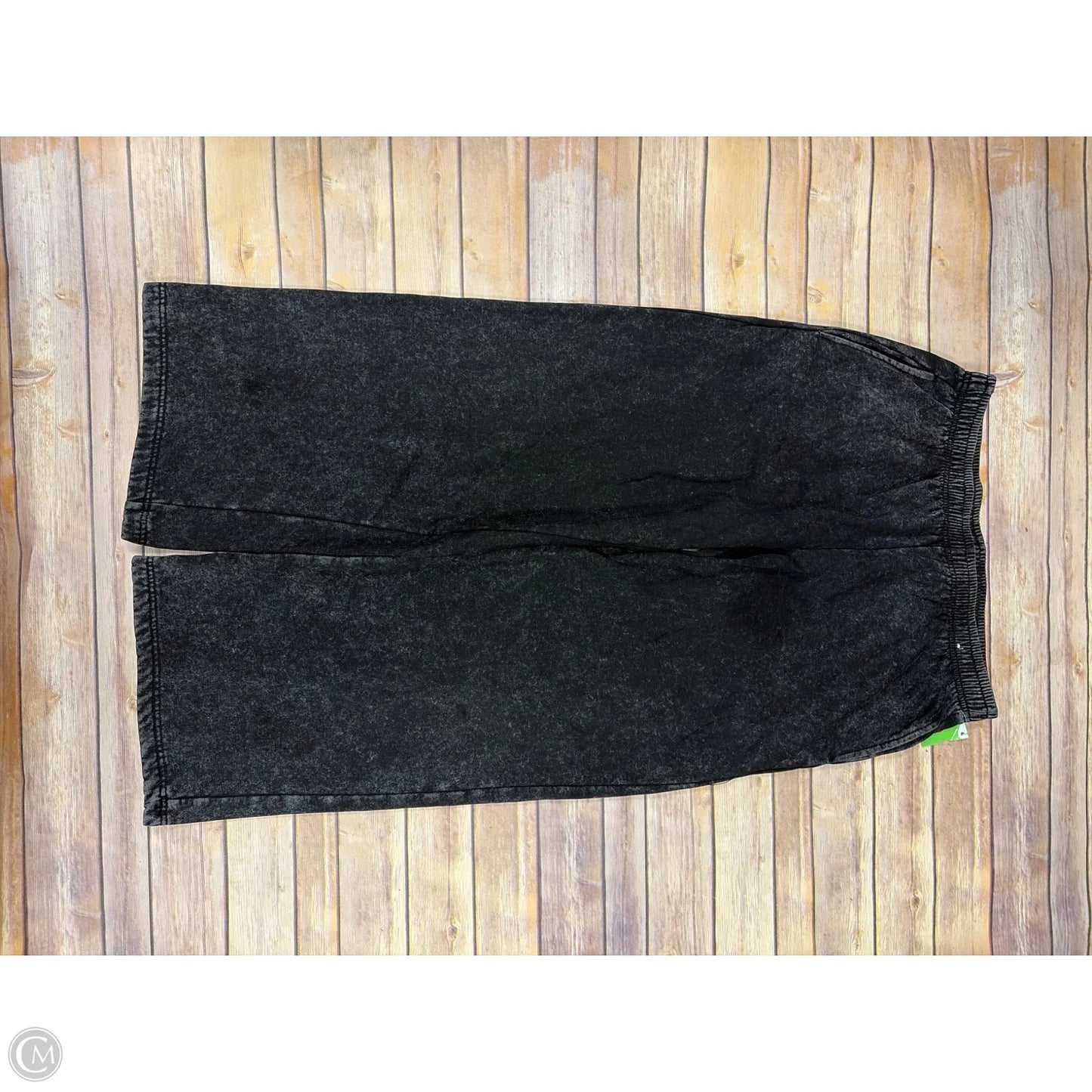 Pants Wide Leg By Faded Rose In Black, Size: L