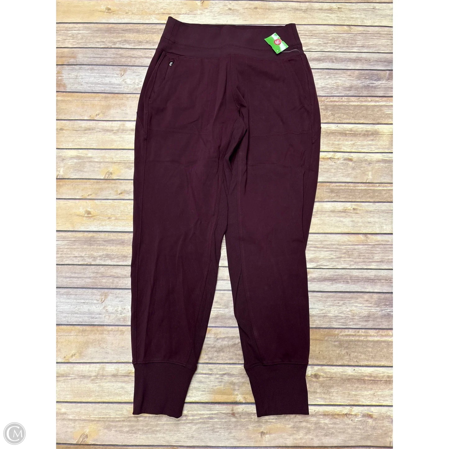 Athletic Pants By Athleta In Maroon, Size: S