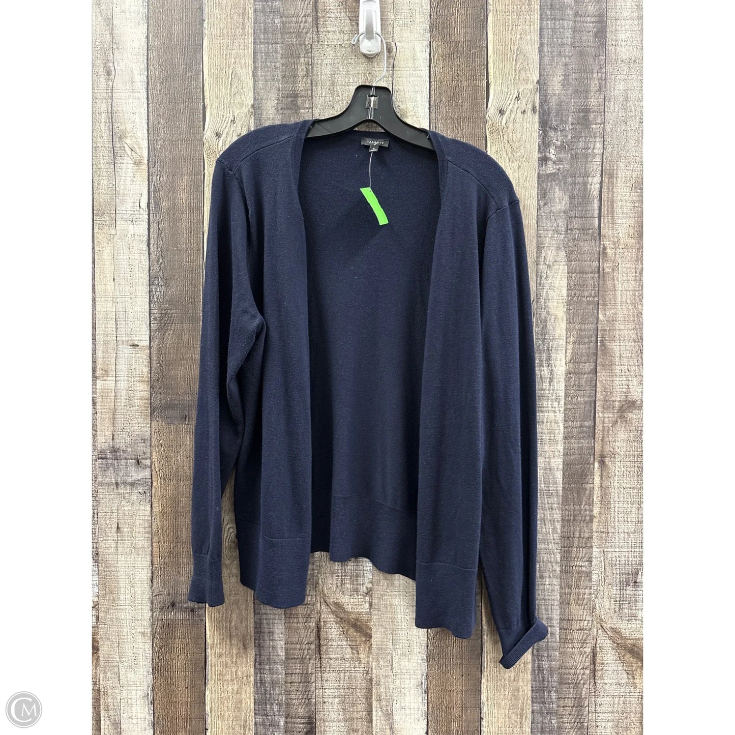 Cardigan By Talbots In Navy, Size: Xl