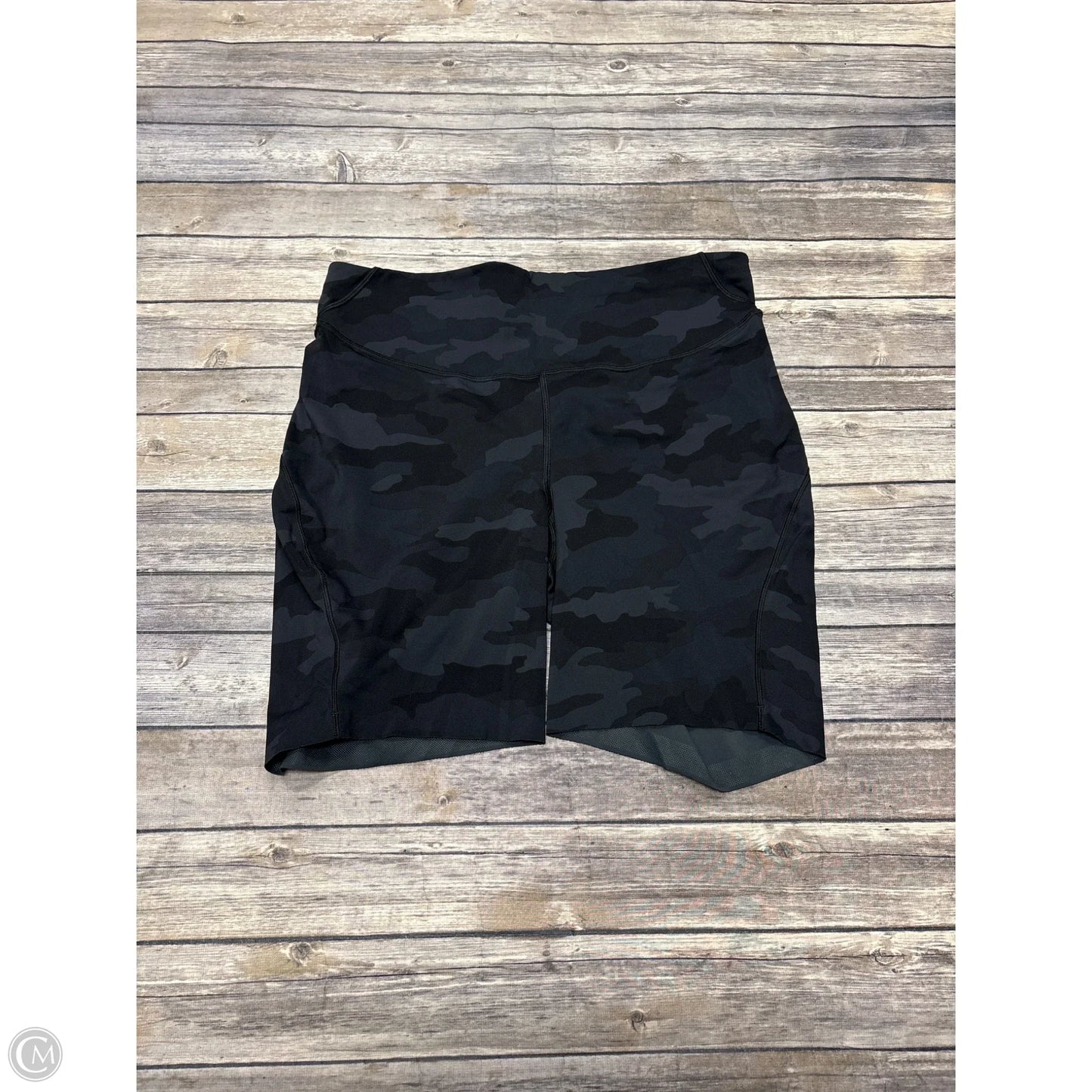 Athletic Shorts By Lululemon In Camouflage Print, Size: 14