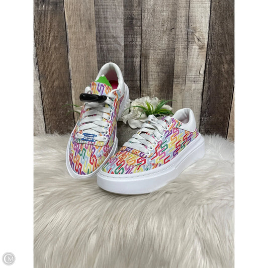 Shoes Sneakers By Skechers In Rainbow Print, Size: 7