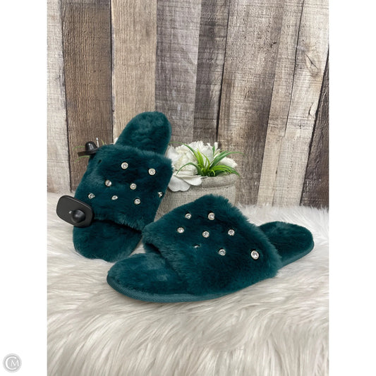 Slippers By Loft In Green, Size: 7