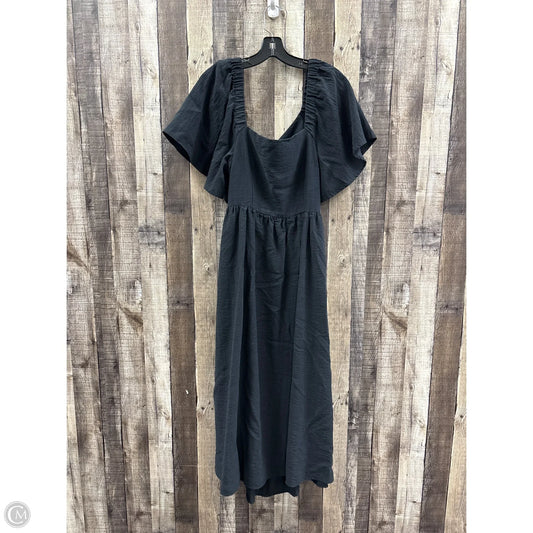 Dress Casual Maxi By A New Day In Black, Size: M