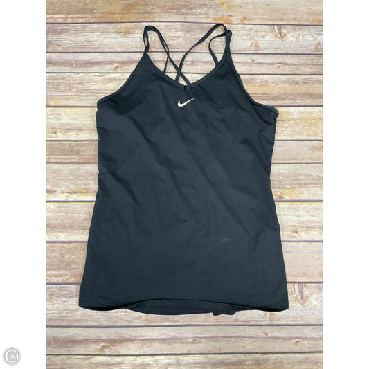 Athletic Tank Top By Nike In Black, Size: S
