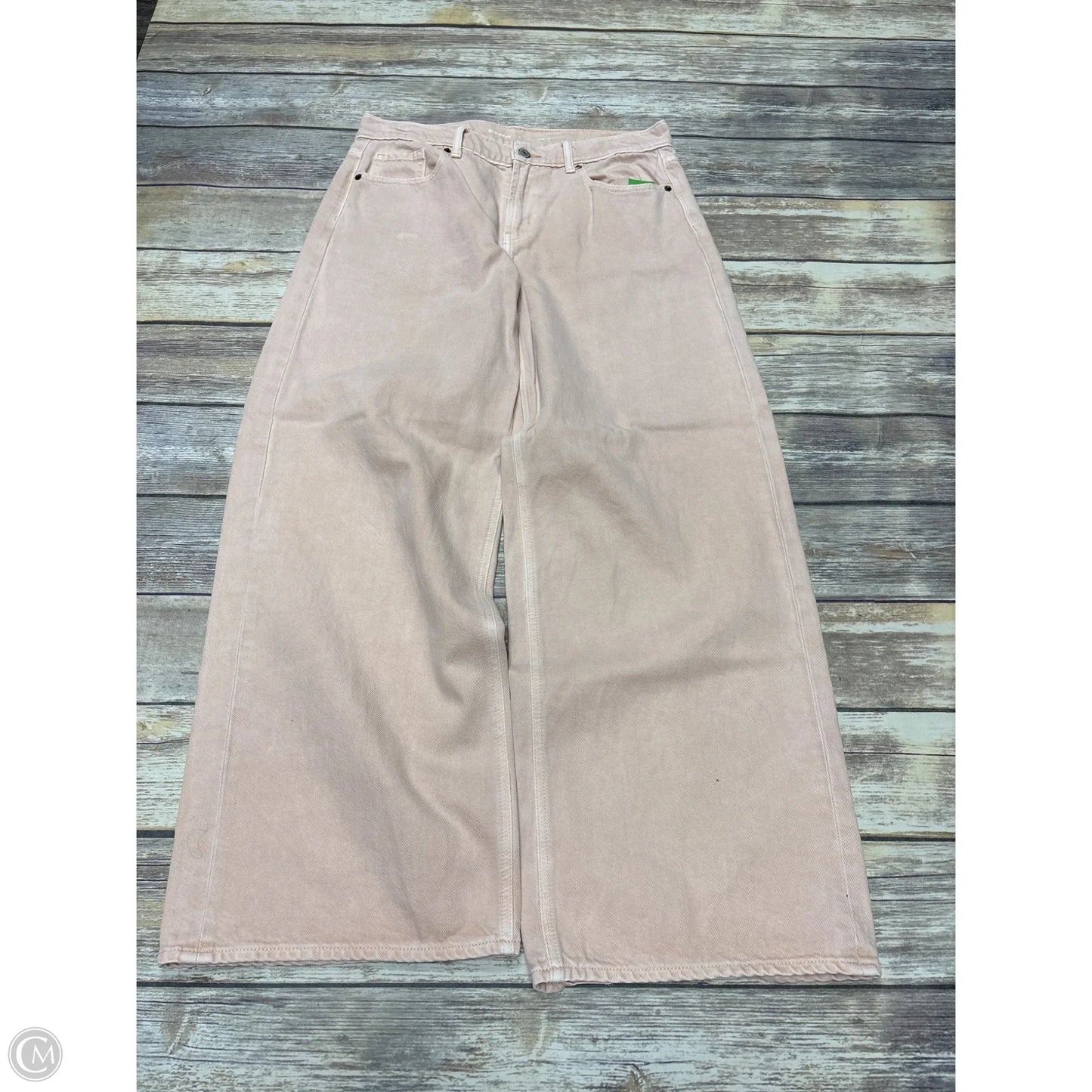 Jeans Wide Leg By Old Navy In Orange Denim, Size: 8