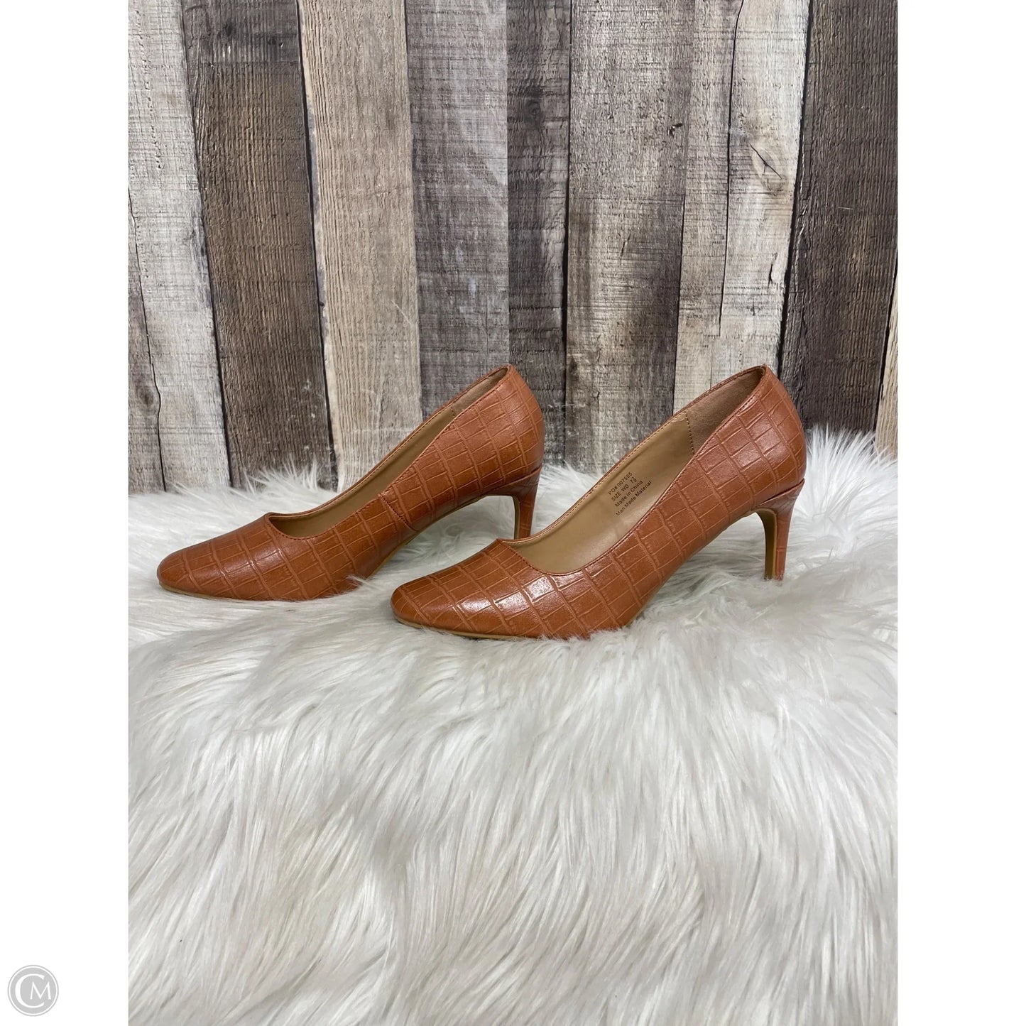 Shoes Heels Stiletto By Journee In Brown, Size: 7.5