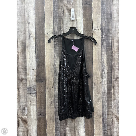 Top Sleeveless By Shein In Black, Size: 2x
