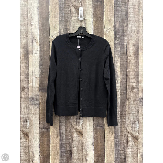 Cardigan By Gap In Black, Size: L
