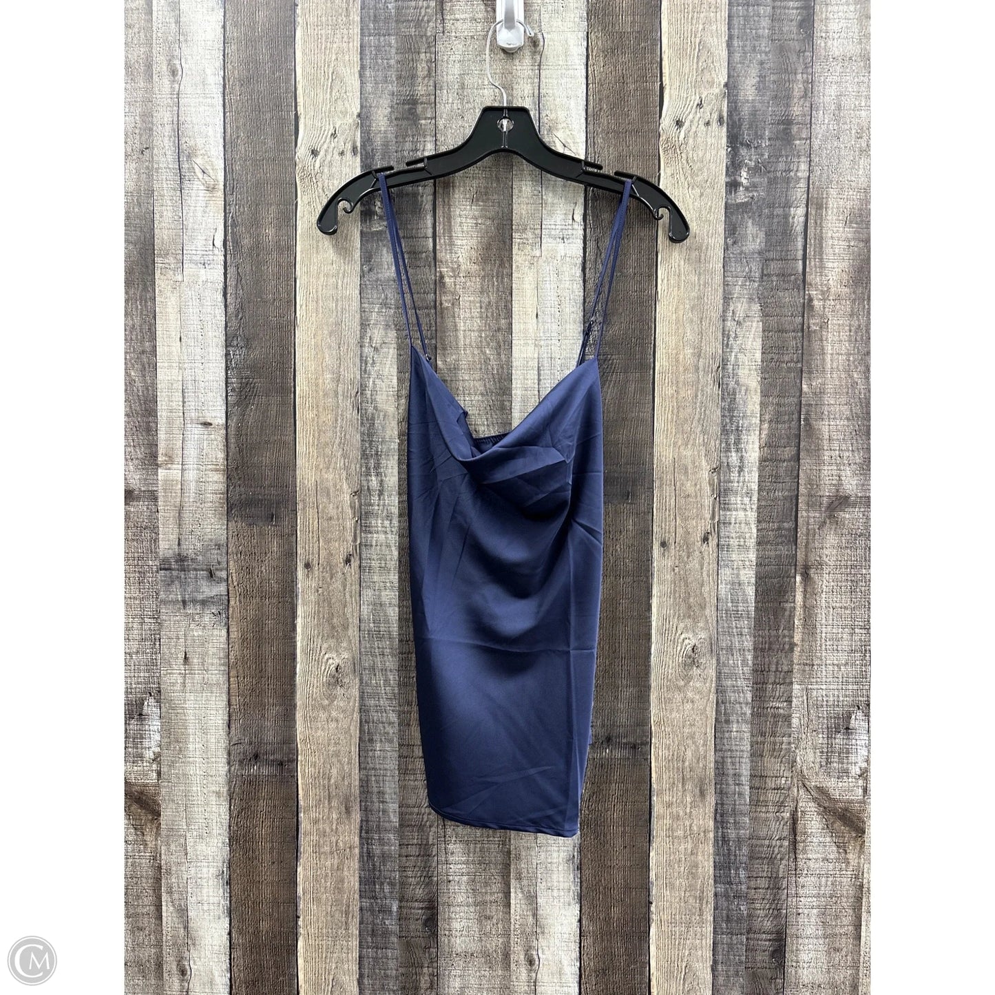 Top Sleeveless By Ekouaer In Navy, Size: M