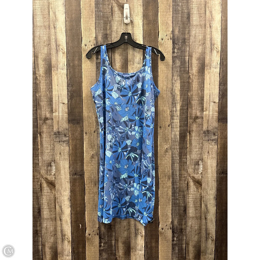 Athletic Dress By Columbia In Blue, Size: L