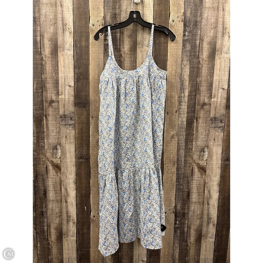 Dress Casual Midi By Clothes Mentor In Floral Print, Size: Xs