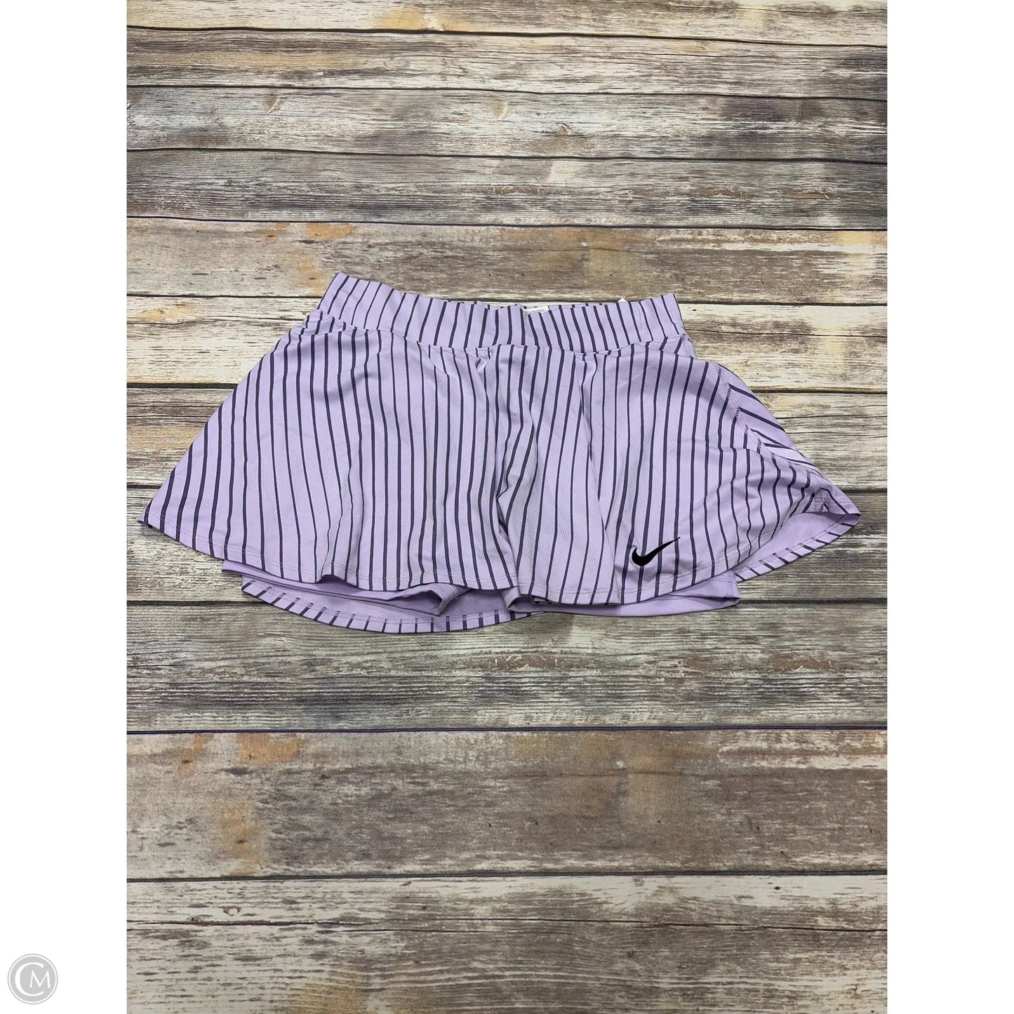 Athletic Skort By Nike In Purple, Size: L