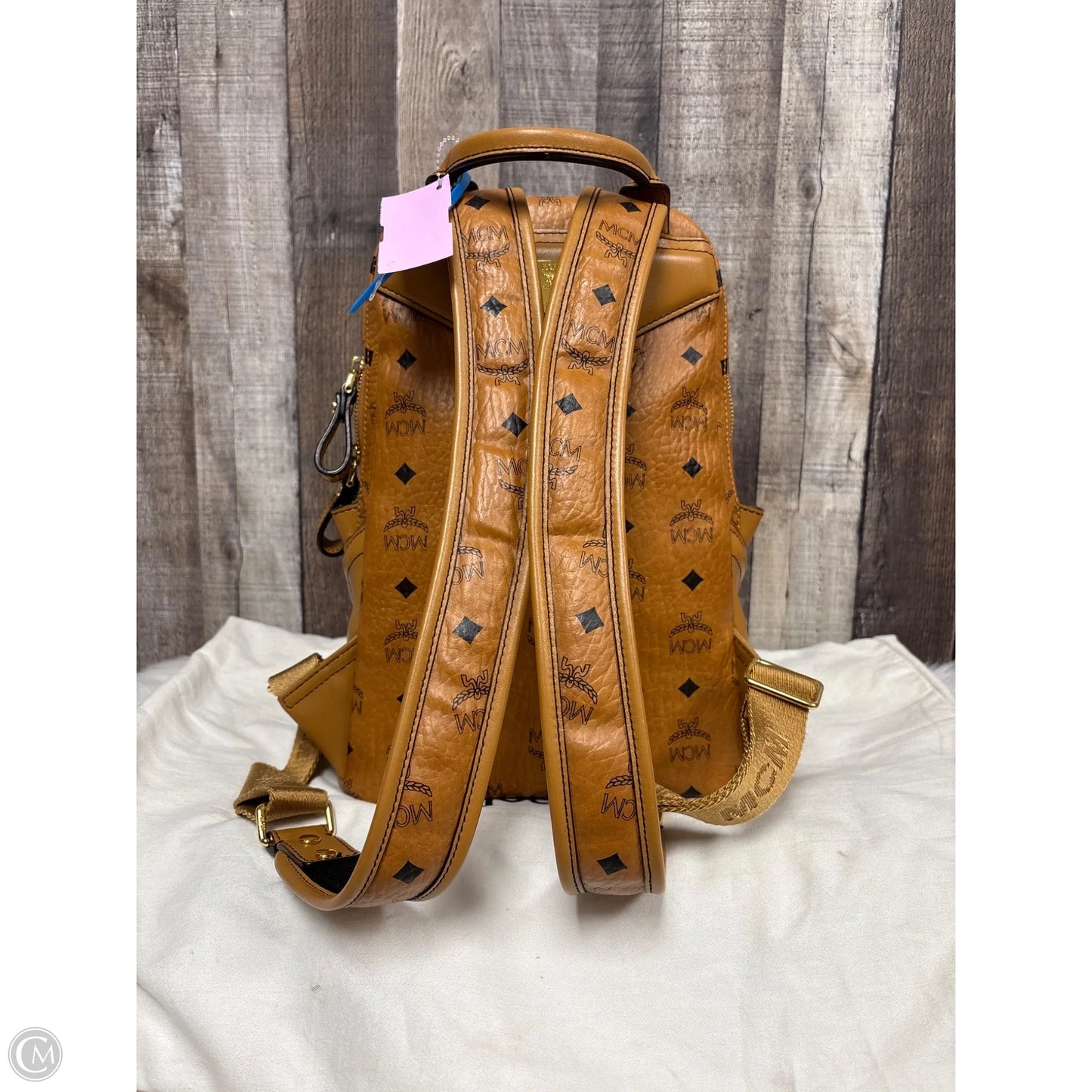 Backpack Luxury Designer By Mcm, Size: Large