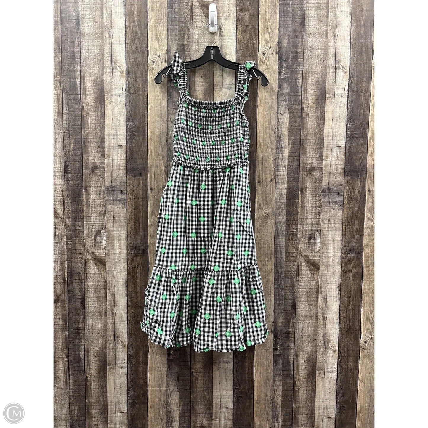 Dress Designer By Kate Spade In Checkered Pattern, Size: Xs