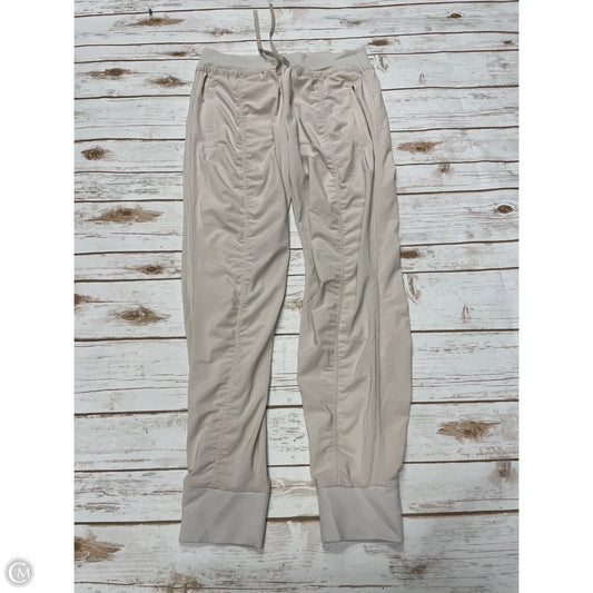 Athletic Pants By Athleta In Ivory, Size: 8