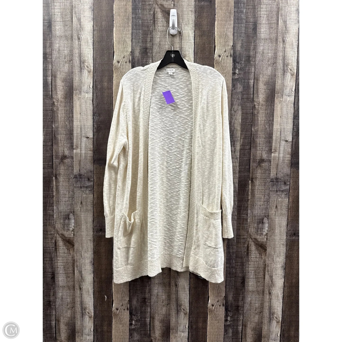 Cardigan By J. Crew In Cream, Size: M