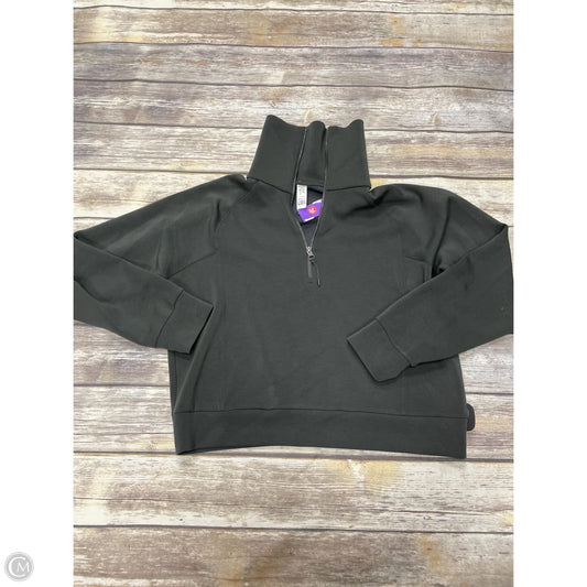 Sweatshirt Collar By Spanx In Green, Size: L