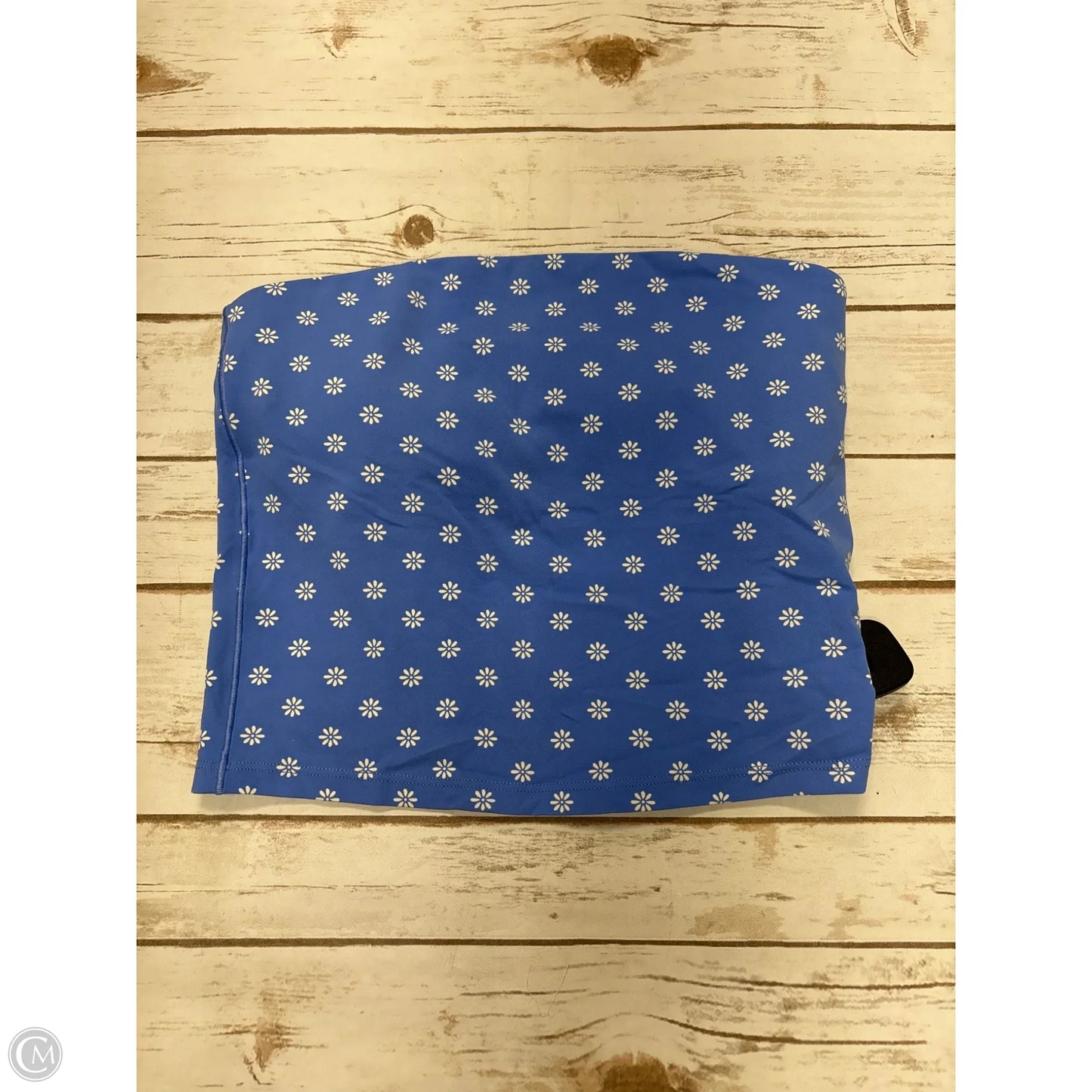 Top Sleeveless By Offline In Blue & White, Size: S