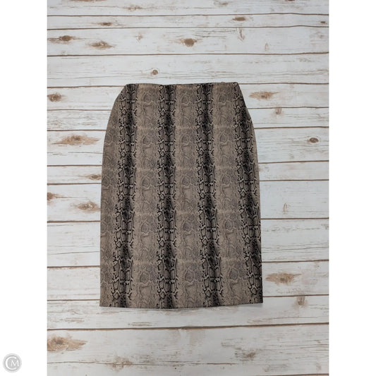 Skirt Midi By She + Sky In Snakeskin Print, Size: L
