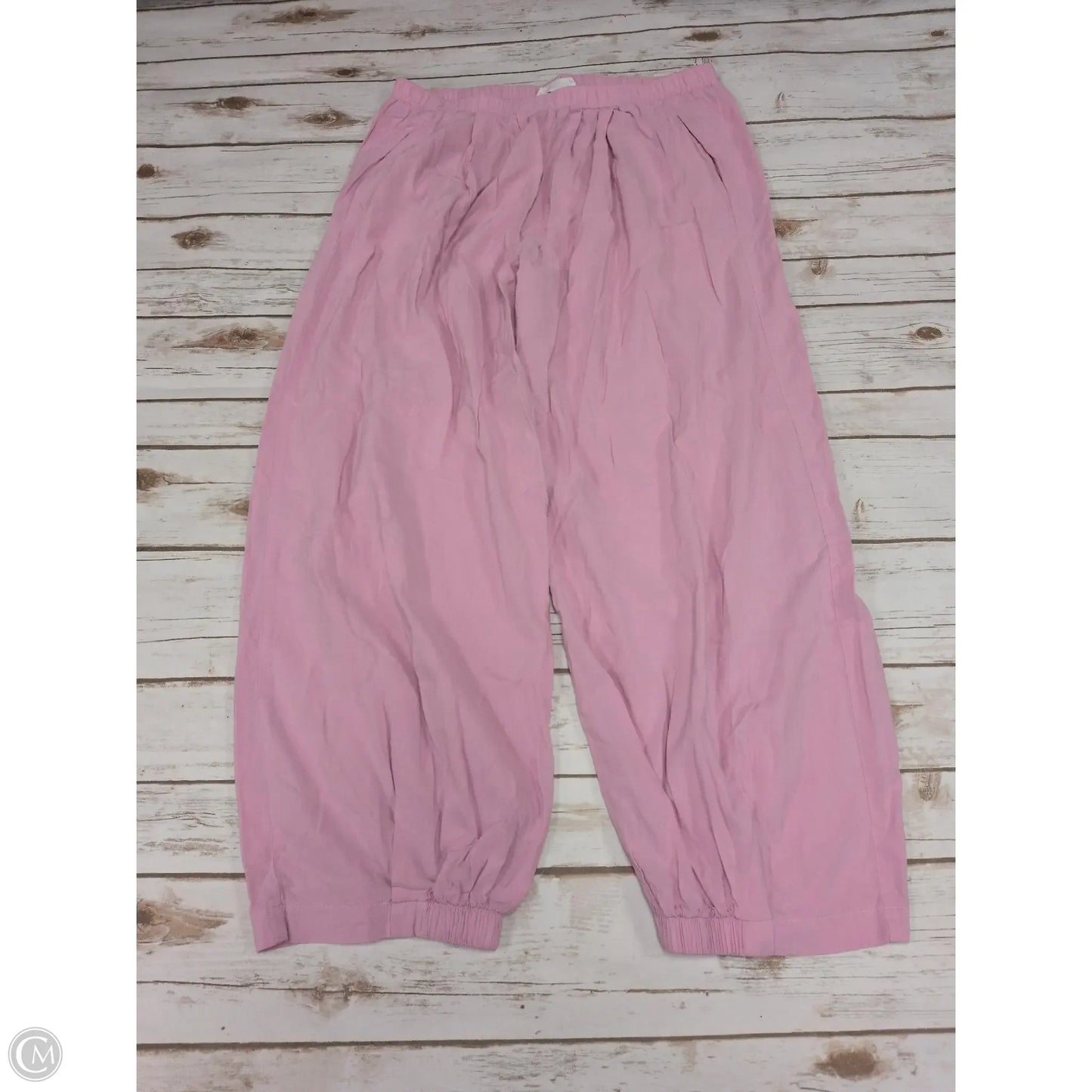 Pants Wide Leg By Double Zero In Pink, Size: M