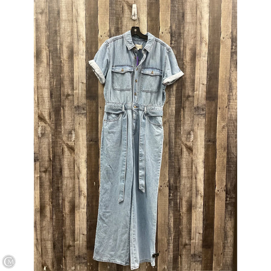 Jumpsuit By Universal Thread In Blue Denim, Size: 10