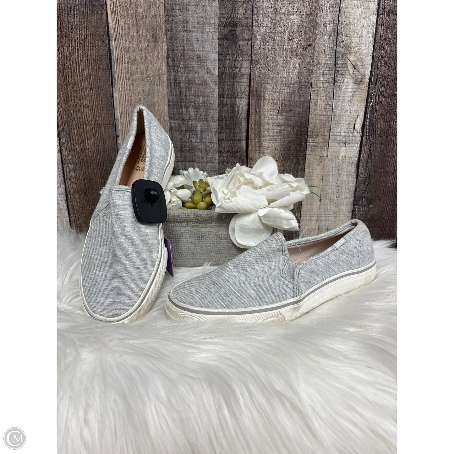 Shoes Sneakers By Keds In Grey, Size: 8