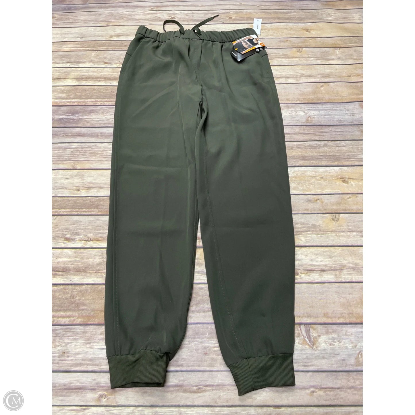 Athletic Pants By Avia In Green, Size: M