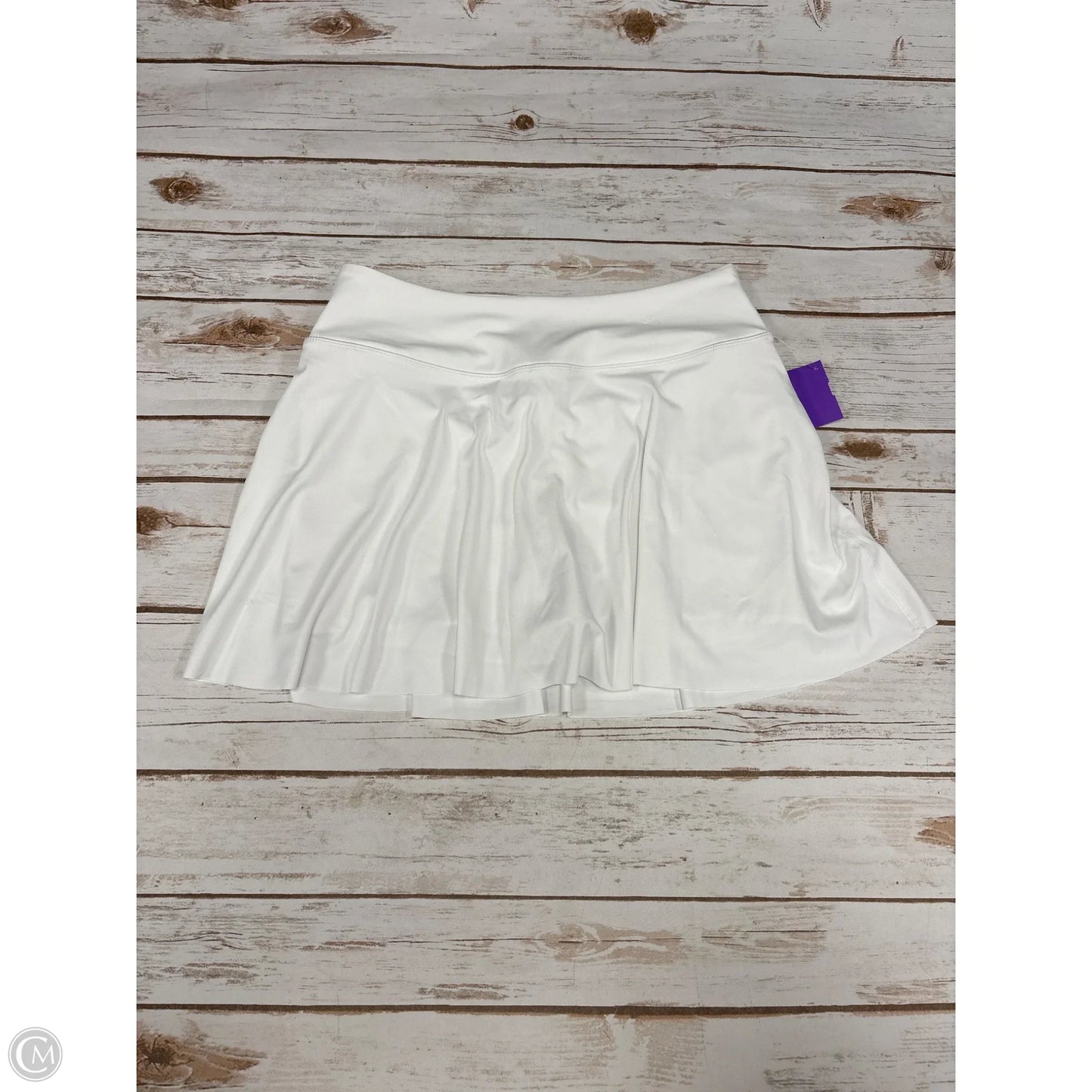 Athletic Skort By Members Mark In White, Size: M